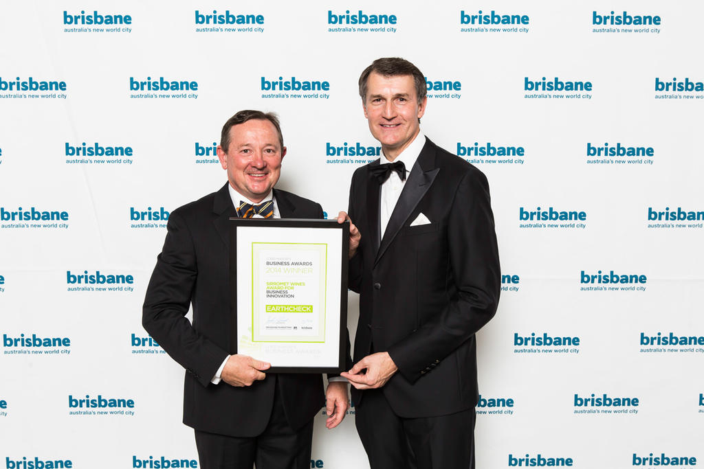 Lord Mayor of Brisbane with EarthCheck CEO