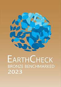 EarthCheck Bronze Benchmarked 2023 badge
