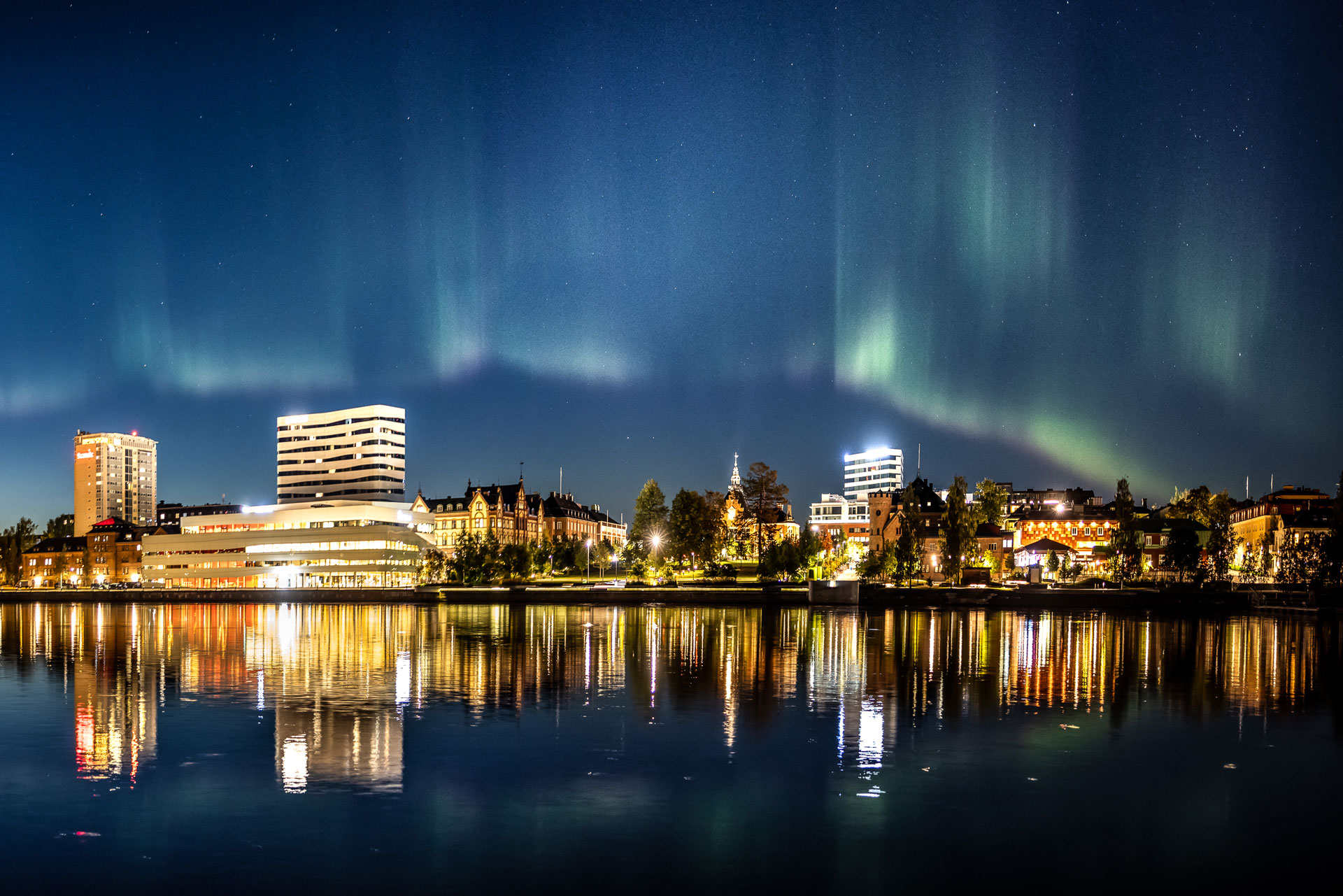 Northern Lights in Umeå