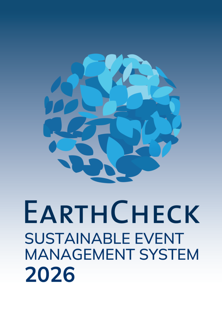 EarthCheck Sustainable Event Management badge 2026