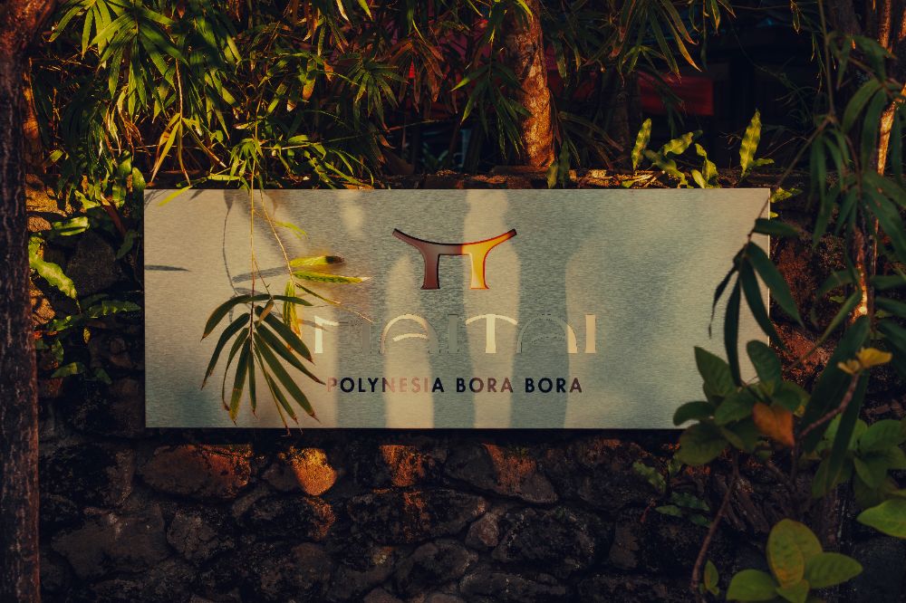 Maitai Polynesia Bora Bora sign